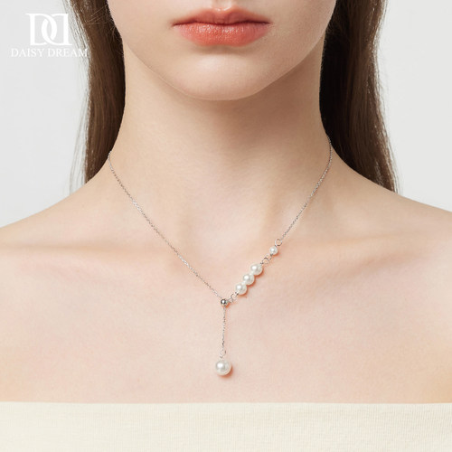 999纯银珍珠项链女2025新款