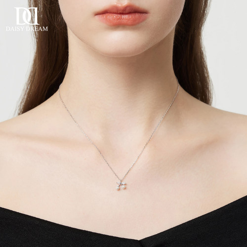 999纯银樱桃珍珠项链女