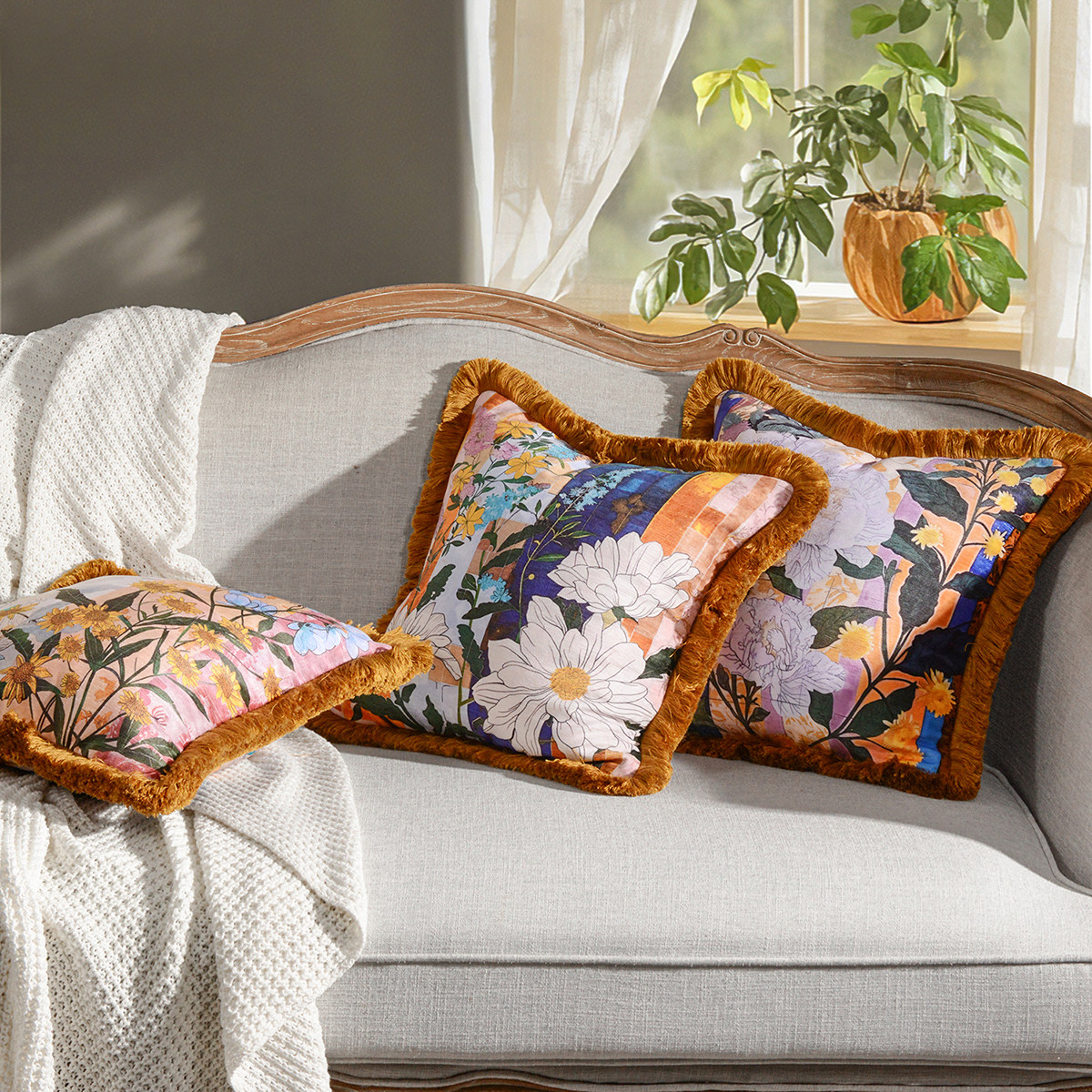 轻奢华法式抱枕复古风美式方枕高级感客厅沙发靠枕欧式靠垫套含芯