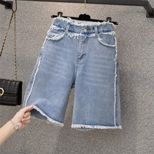 M-5XL women shorts jeans casual summer plus size lady pants
