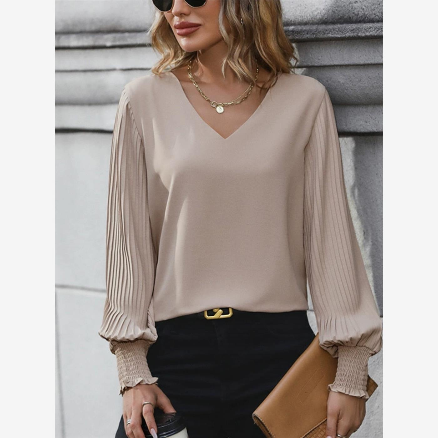 spring autumn women blouse casual ladies T shirt tops衬衫女
