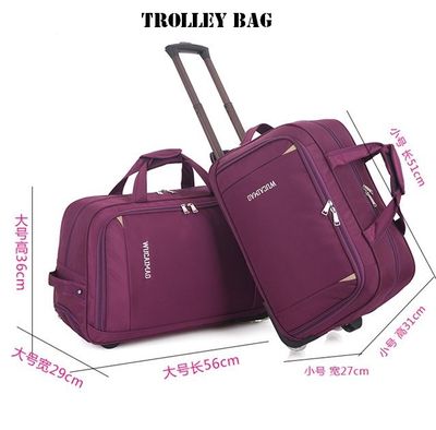 travelling bag men women luggage   suitcase business trolley