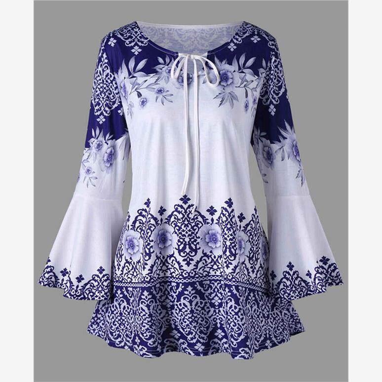 L-5XL 2023 fashion summer women t shirt blouse ladies tops