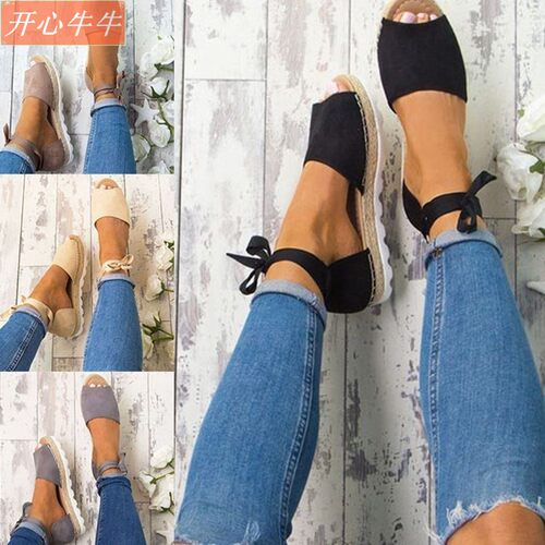 2018平底鞋大码凉鞋女Sum