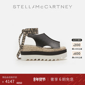 新年礼物 GAIA Stella McCartney春季 泡沫锯齿边露趾厚底凉鞋