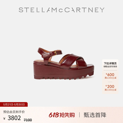 StellaMcCartney交叉凉鞋