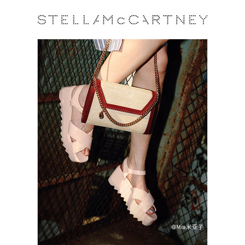 StellaMcCartney交叉凉鞋