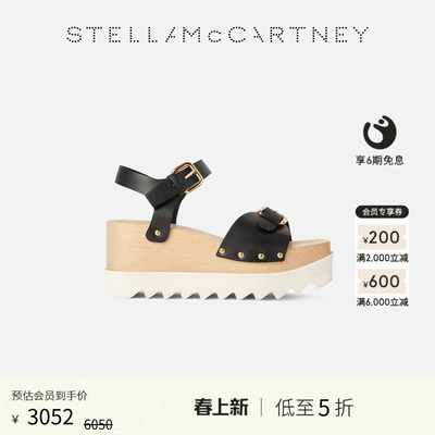 StellaMcCartney搭扣厚底凉鞋