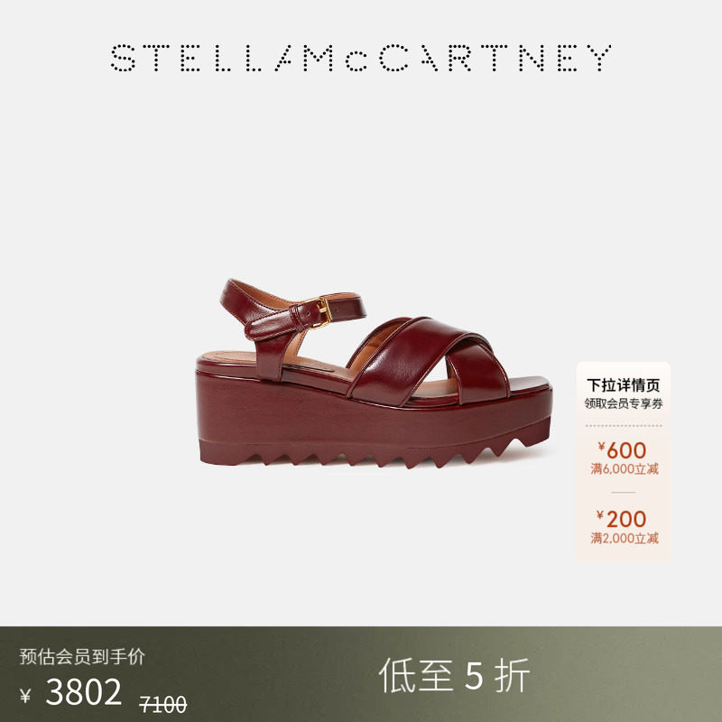 StellaMcCartney交叉凉鞋图片