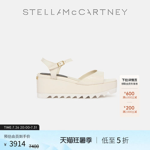 StellaMcCartney漆面厚底凉鞋