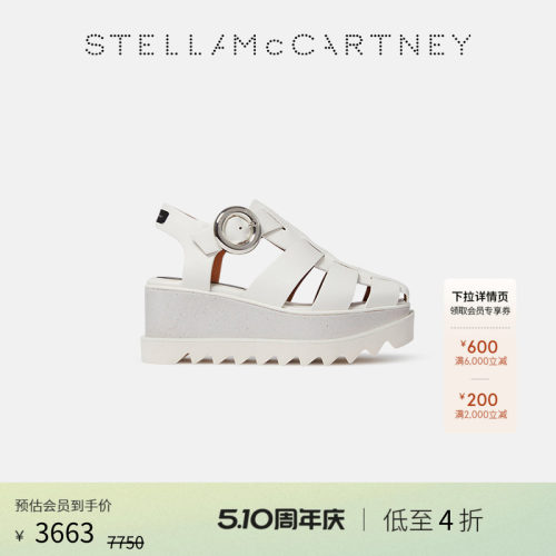 StellaMcCartneyT字笼式厚底鞋