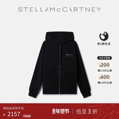 低至3折 Stella McCartney 空山基春季 黑色拉链连帽衫