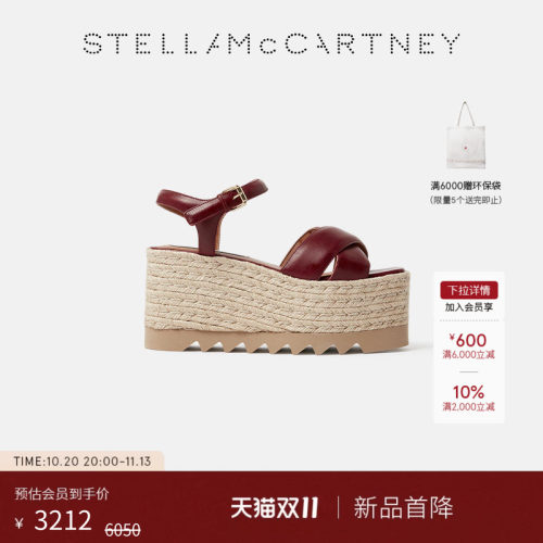 StellaMcCartney交叉凉鞋