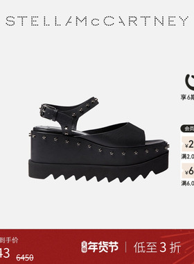 [低至3折]ELYSE  Stella McCartney露趾厚底鞋女士松糕底凉鞋