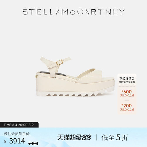 StellaMcCartney漆面厚底凉鞋