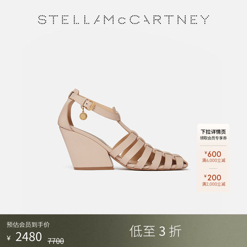 StellaMcCartney搭扣高跟凉鞋图片
