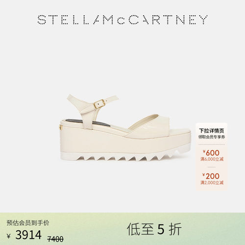 StellaMcCartney漆面厚底凉鞋