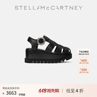 StellaMcCartneyT字笼式厚底鞋