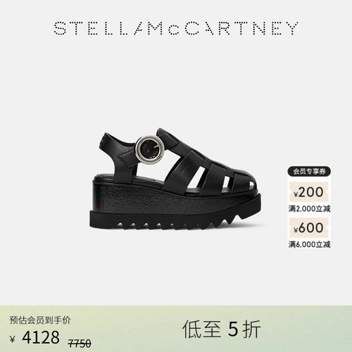 StellaMcCartneyT字笼式厚底鞋