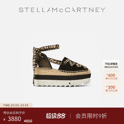 StellaMcCartney厚平底麻底鞋