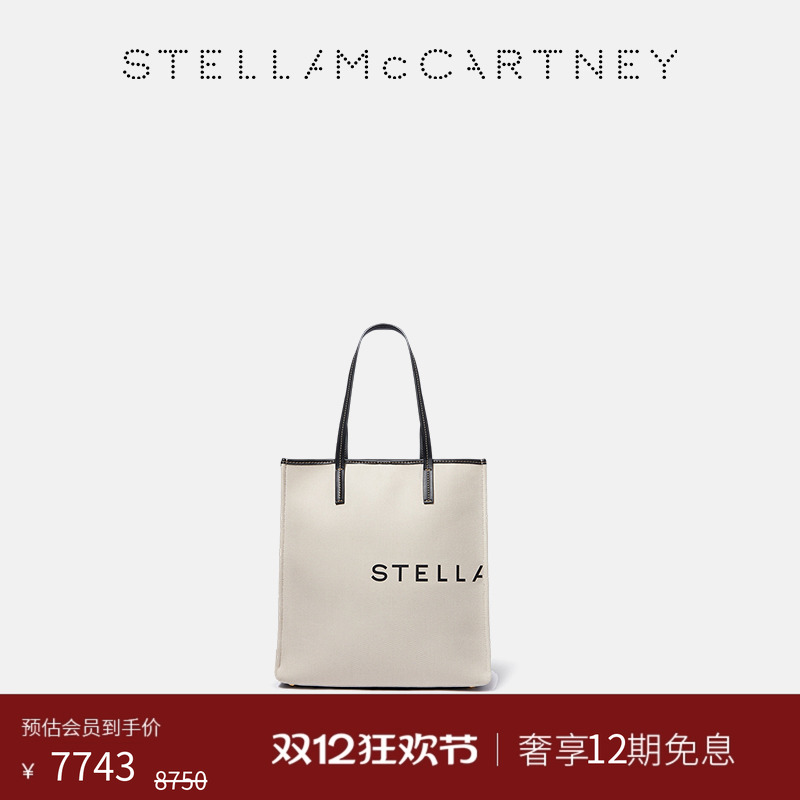 StellaMcCartney帆布大号托特包