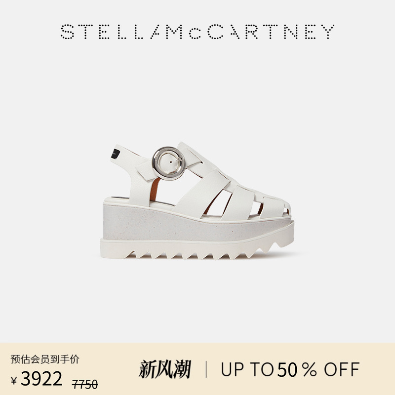 StellaMcCartneyT字笼式厚底鞋