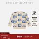 低至4.5折 Stella McCartney秋冬童装 立体字母印花长袖 卫衣