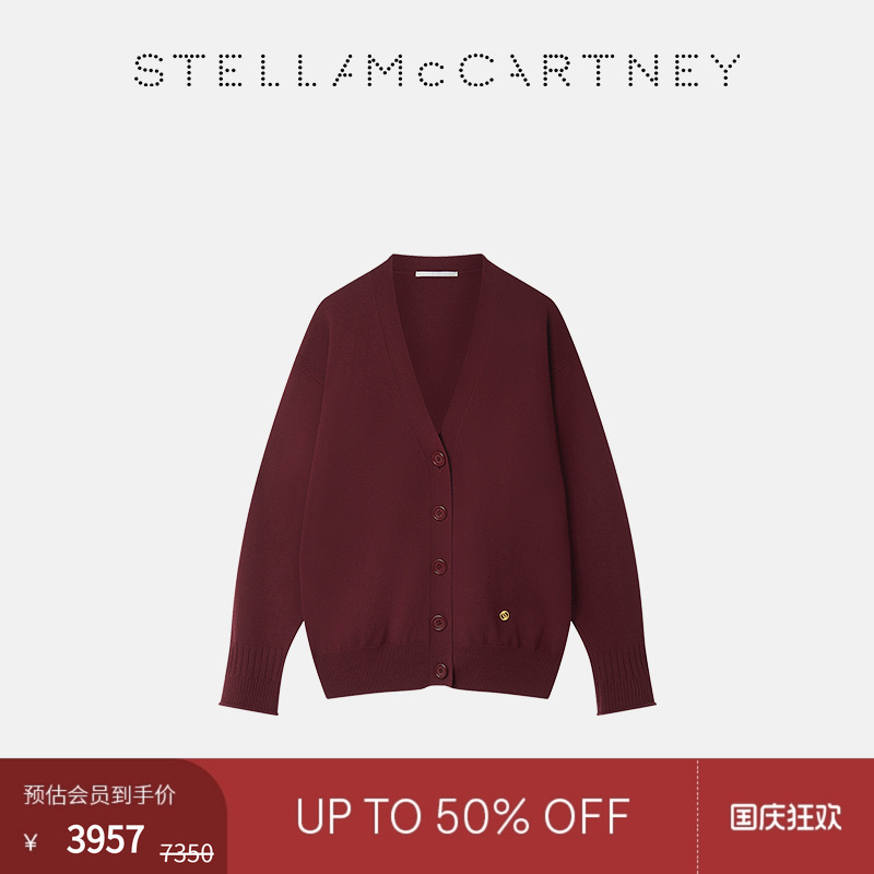 StellaMcCartneyV领长袖开衫