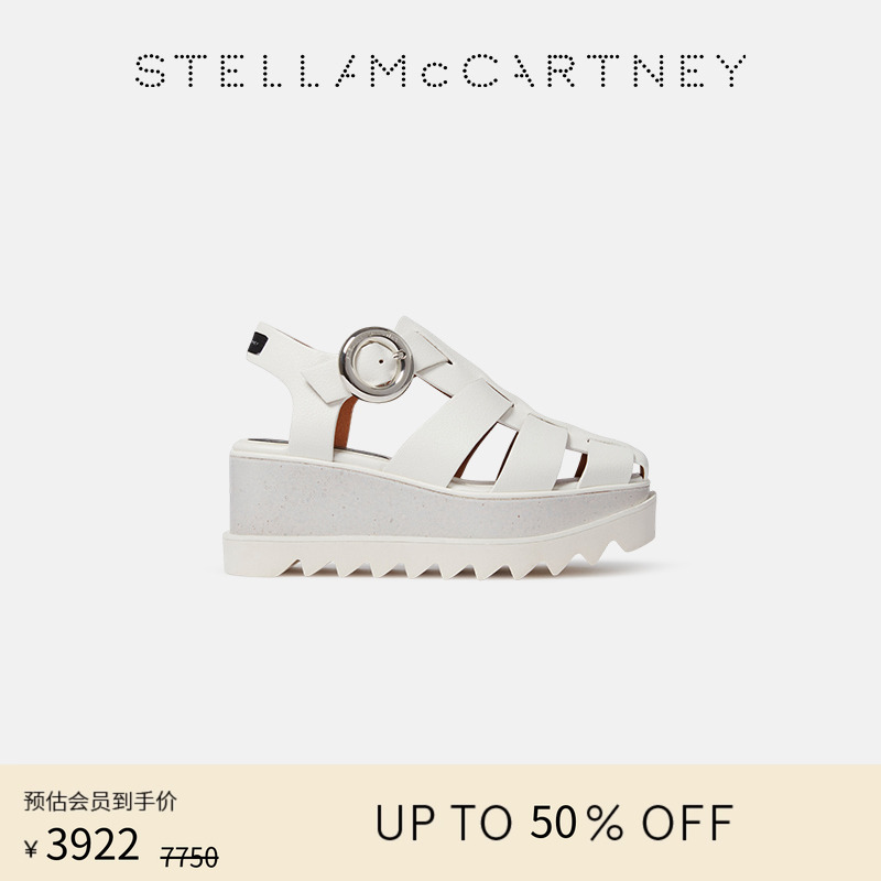 StellaMcCartneyT字笼式厚底鞋