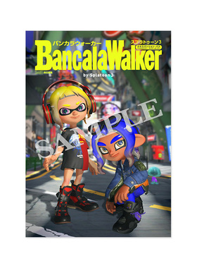 预售【日文原版】喷射战士3 设定集 Bancala Walker by Splatoon3画集 斯普拉遁3 バンカラウォーカー バイ スプラトゥーン3