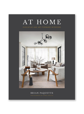 现货 AT HOME Evocative Art-Forward Interiors 当代室内设计 艺术前沿内饰室内装修装饰设计 室内设计作品集书籍