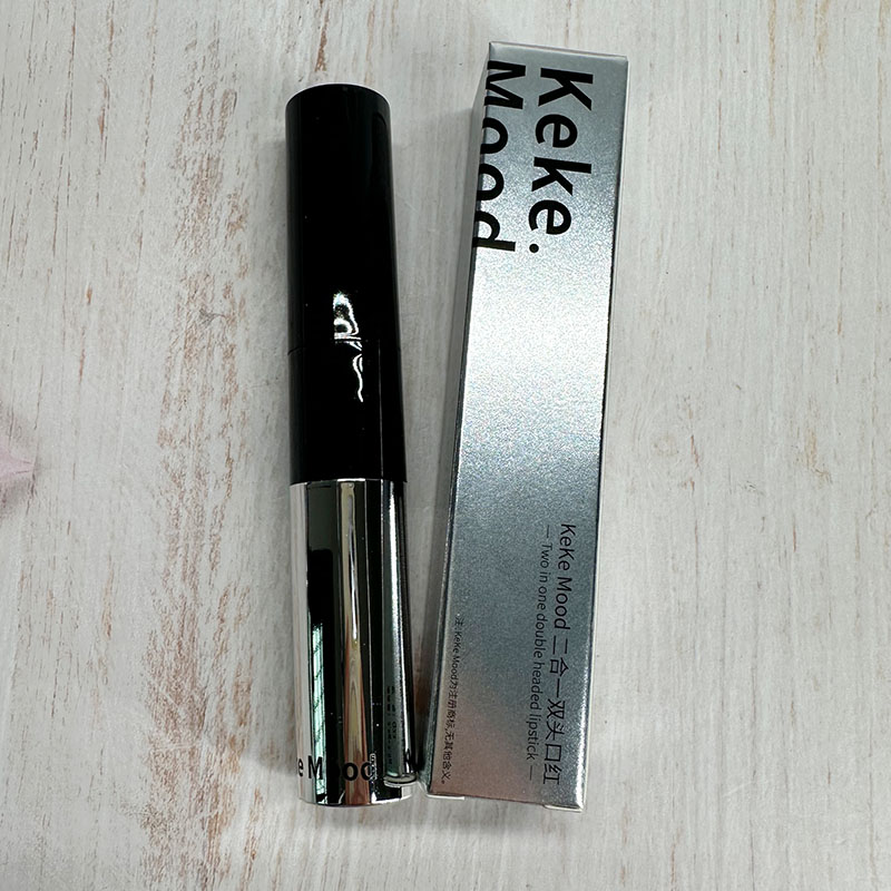 Keke Mood二合一双头口红持久显色滋润唇雾面丝绒哑光不掉色显白