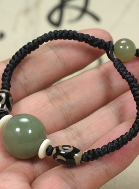 不议价纯手工diy18mm单颗青海料