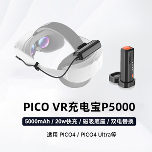 【3C认证】PICO VR穿戴式充电宝P5000 20W快充5000毫安KIWIdesign