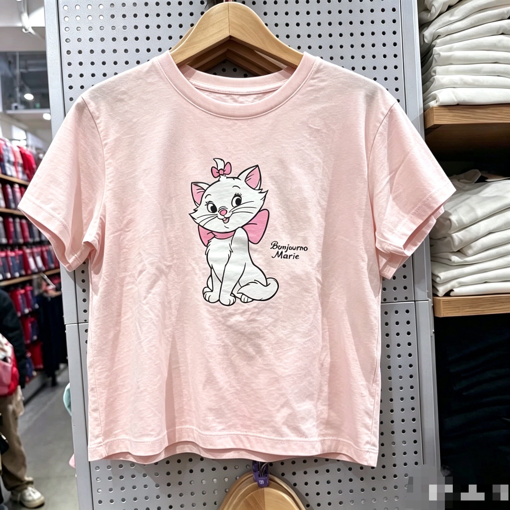 短袖夏季小猫咪卡通印花亲子纯棉T恤男女童可爱全棉上衣休闲装潮