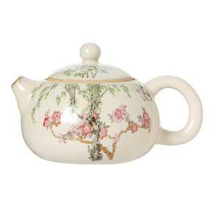 汝窑春燕西施壶新款泡茶壶单壶家用高档中式过滤茶壶陶瓷功夫茶具