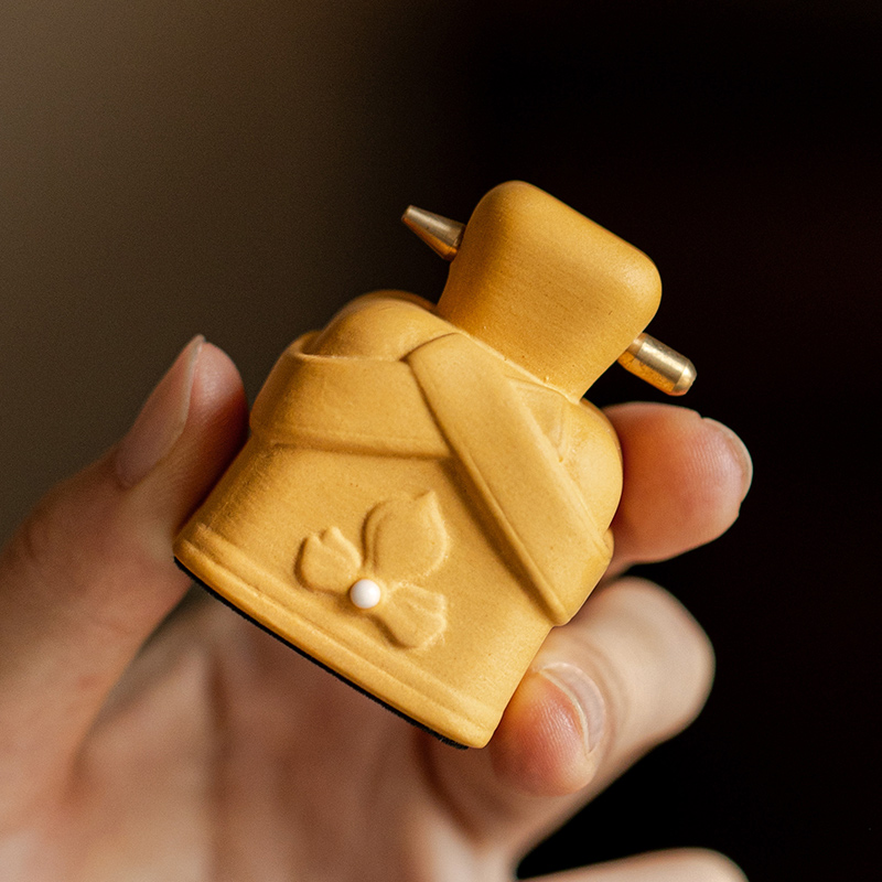 新中式紫砂官帽创意摆件2025新款