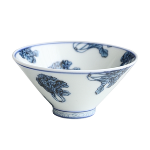 百财茶杯斗笠杯陶瓷主人杯个人专用单杯功夫茶具品茗杯普洱茶杯