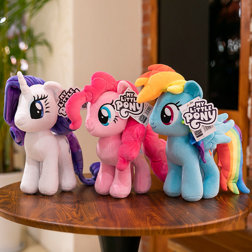 小马宝莉柔柔碧琪公主毛绒玩具