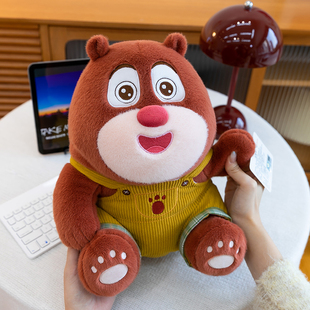 正版方特乐园熊出没毛绒玩具熊大熊二萌系抱枕熊熊玩偶公仔布娃娃