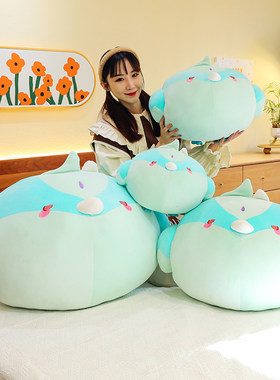 可爱绿色小鸟布娃女孩客