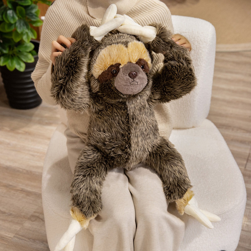 丑萌搞怪仿真树懒毛绒玩具公仔可爱疗愈绒高级感玩偶生日礼物女孩,玩具/童车/益智/积木/模型,毛绒/玩偶/公仔/布艺类玩具,淘宝优惠券,粉丝福利购,淘宝优惠卷