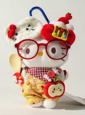 正版HelloKitty毛绒猫咪包