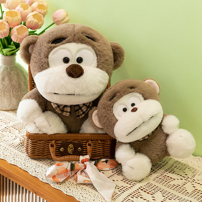 可爱大嘴猴子毛绒玩具小猴子玩偶公仔布偶儿童布娃娃生日礼物女