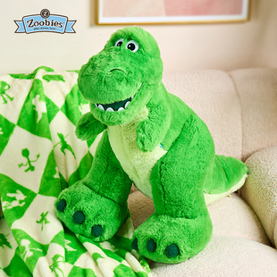 正版 迪士尼抱抱龙霸王龙公仔抱枕被子3合1可爱恐龙玩偶送朋友礼物