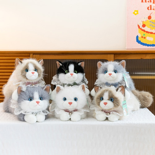 毛绒仿真布偶猫娃娃小猫咪玩偶