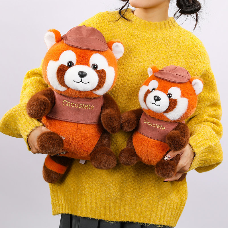 大号美拉德熊猫毛绒公仔礼物