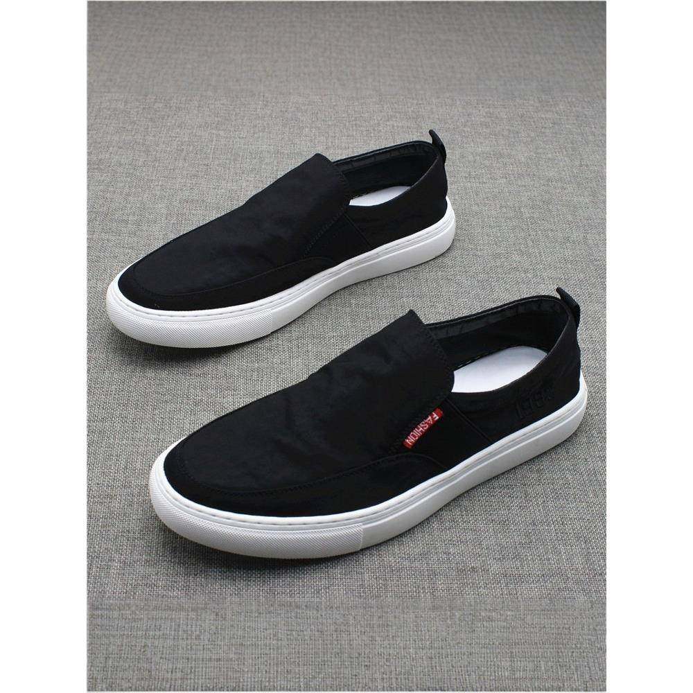 〖MessContiy Tsmr〗好脚感会说话~一脚蹬帆布鞋男百搭透气乐福鞋,流行男鞋,雨鞋,淘宝优惠券,粉丝福利购,淘宝优惠卷