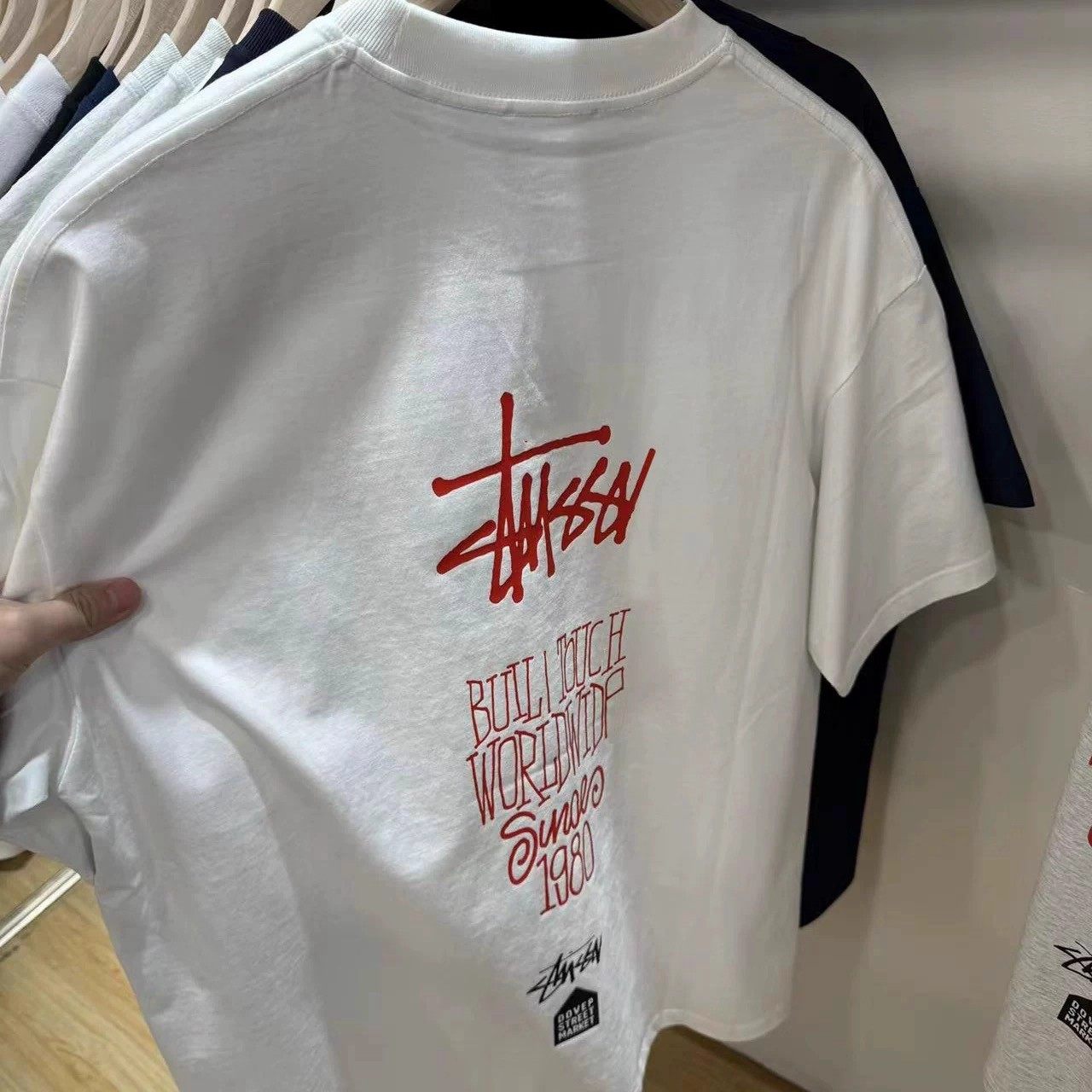 海外订单尾货~潮牌短袖T恤男女宽松上衣涂鸦字母纯棉重磅夏季半袖,男装,大码上装,淘宝优惠券,粉丝福利购,淘宝优惠卷