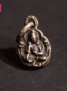 lam手作 925银指尖 吊坠侧挂原创设计文玩diy饰品配件